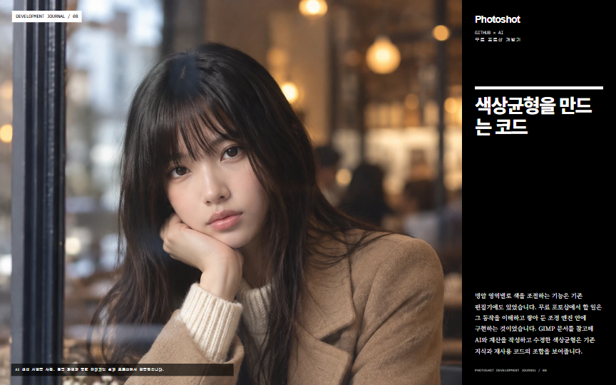 색상균형을 만드는 코드 — 8편 표지