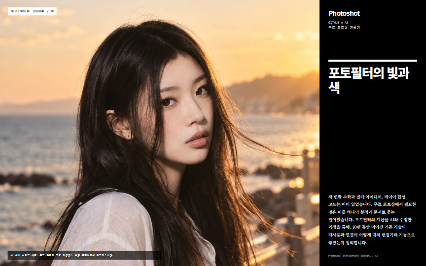 포토필터의 빛과 색 — 10편 표지