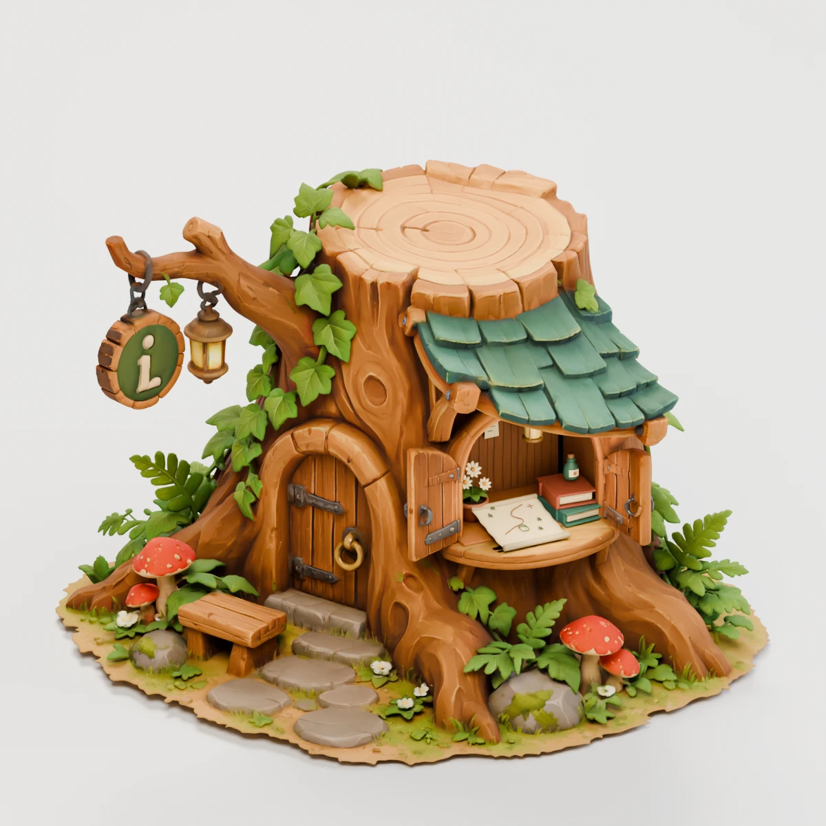 Little Worlds — 3D environments · Production study