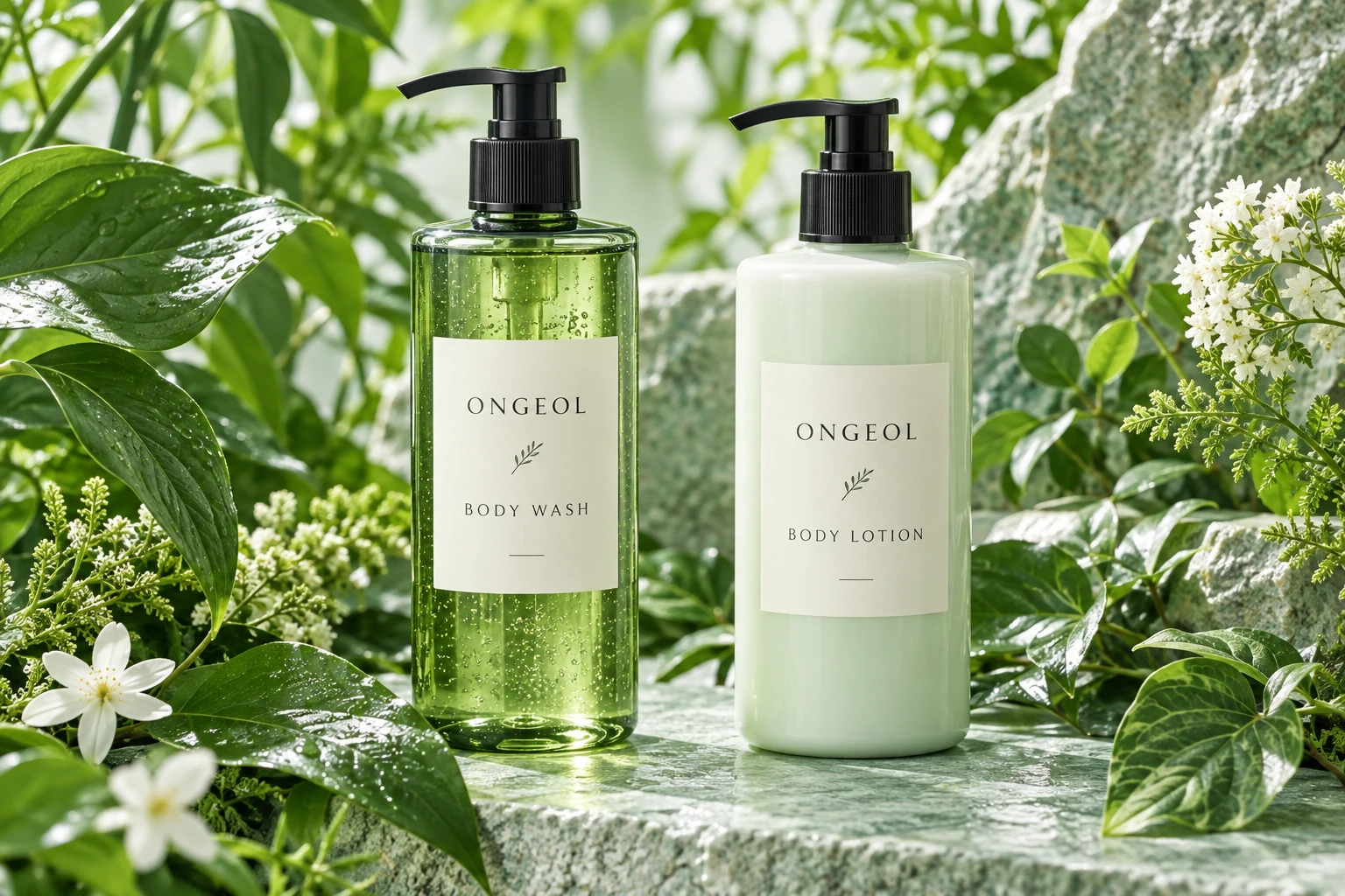 ONGEOL 브랜드의 시각적 장면
